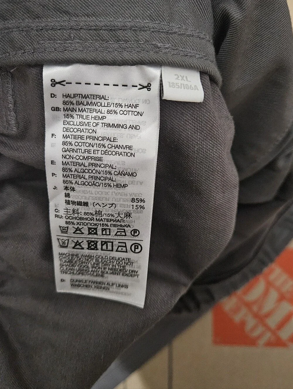 Adidas Y3 UT Twill Cargo Grey Pants